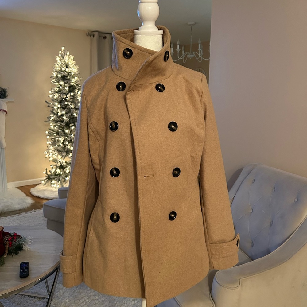 Wool coat lightweight new